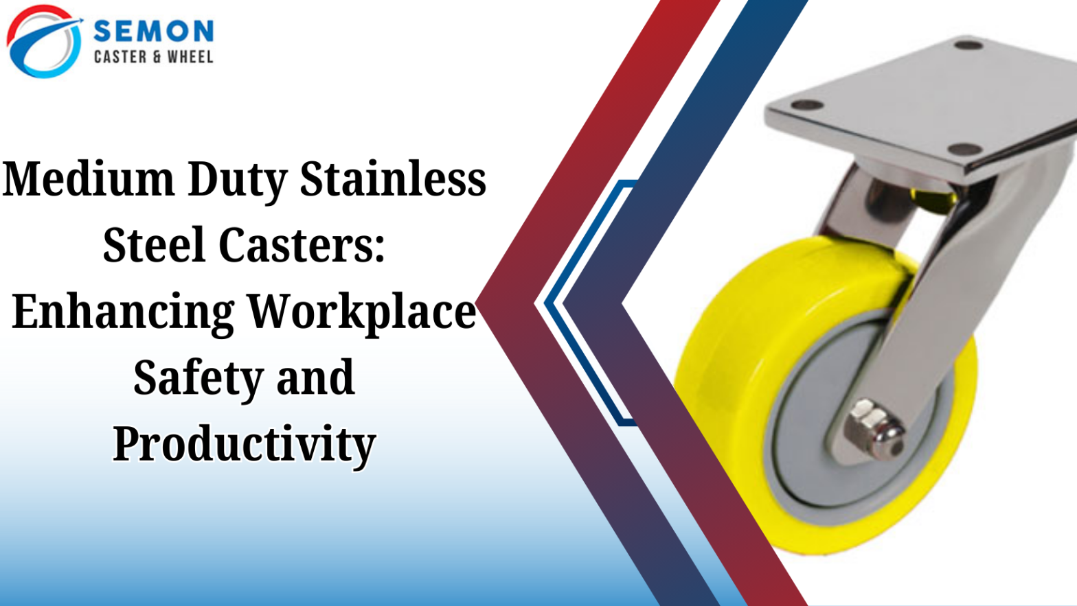 Medium Duty Stainless Steel Casters